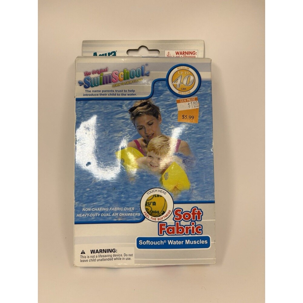 Vintage The Original SwimSchool Aqua Leisure Arm Floats Level 3
